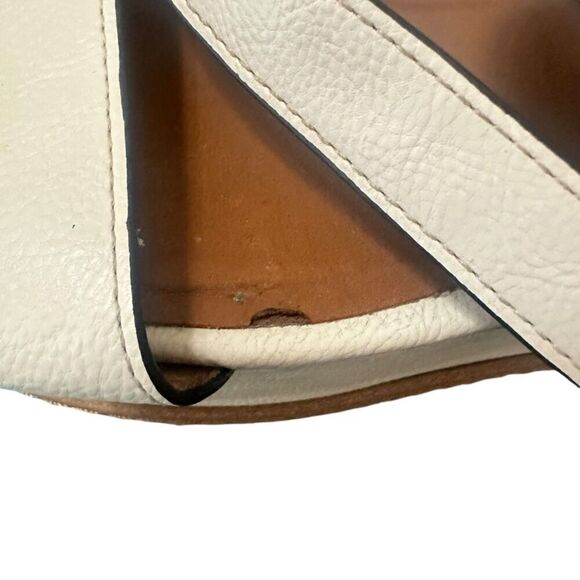 Naturalizer Fitz Wedge Sandals Women's SZ 6.5 Cream Adjustable Straps Boho - Picture 8 of 13